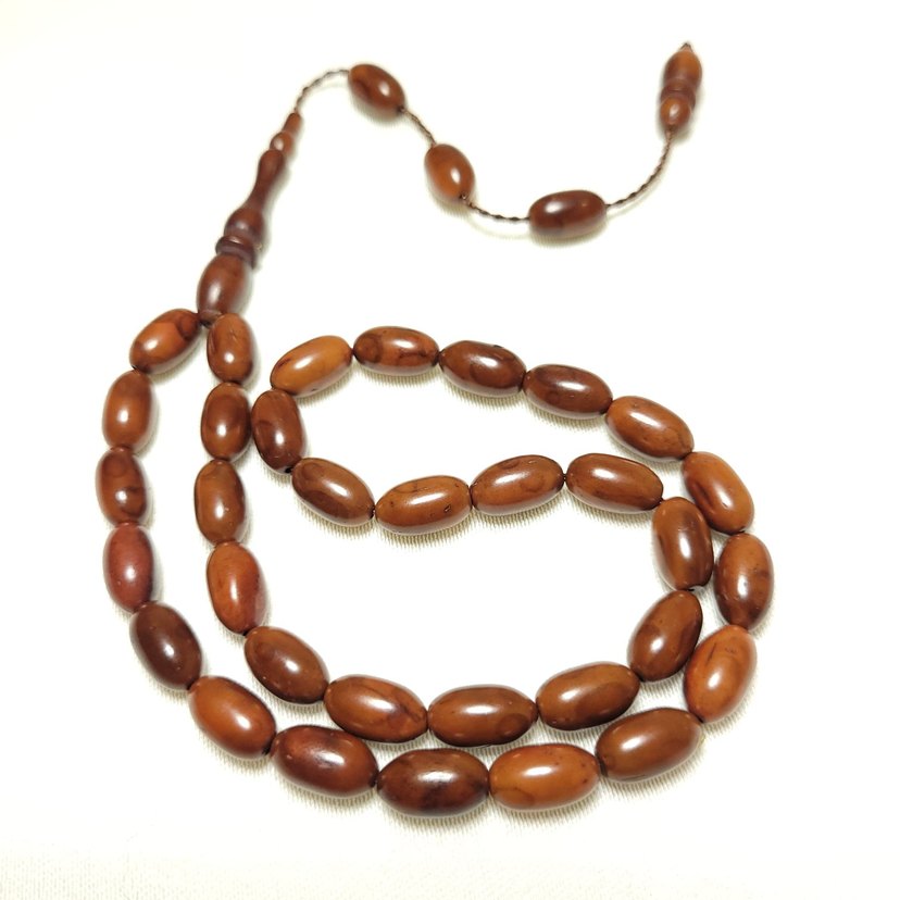 KUKA TESBİH BADEM KESİM 6,5x11 MM. - Görsel 2