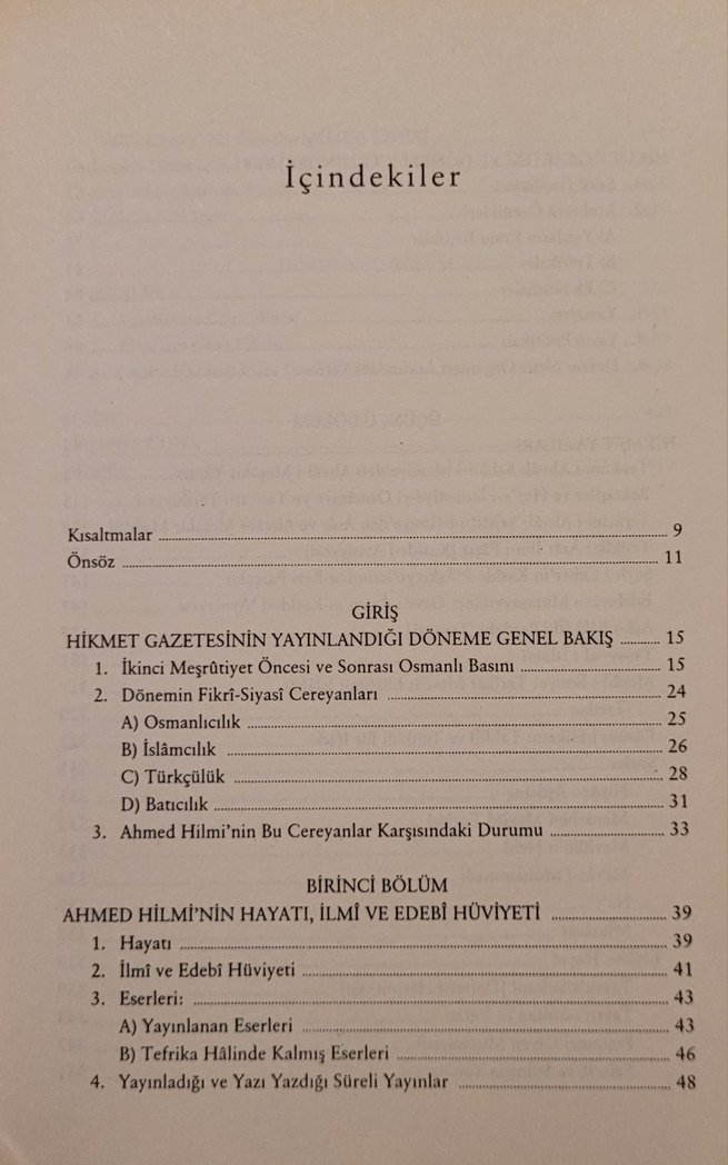 HİKMET YAZILARI. FİLİBELİ AHMET HİLMİ. - Görsel 3