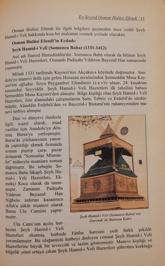 GÖNÜLLER SULTANI OSMAN HULUSİ EFENDİ - Görsel 5