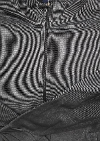 Süvari Marka Erkek Gri Fermuarlı Dik Yaka Ceket - Görsel 2