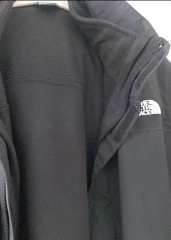 North Face Orijinal Erkek Siyah Rahat Kesim Fermuarlı Mont - Görsel 6