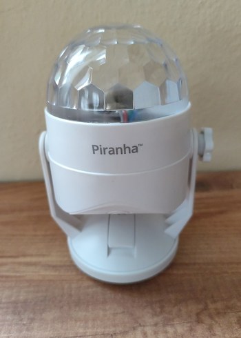 Piranha LED Işıklı Sese Duyarlı Disko Topu - Görsel 2