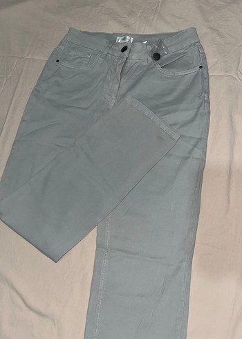 Gri Kadın Denim Pantolon - Görsel 3