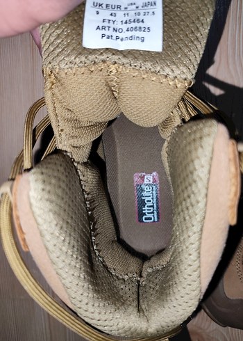 Saloman Marka Bej Kamuflaj Desenli Bağcıklı Erkek Outdoor Bot - Görsel 2