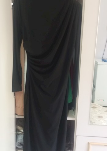 Siyah Gotik Tarzda Kadın Charm Elbise - Görsel 2