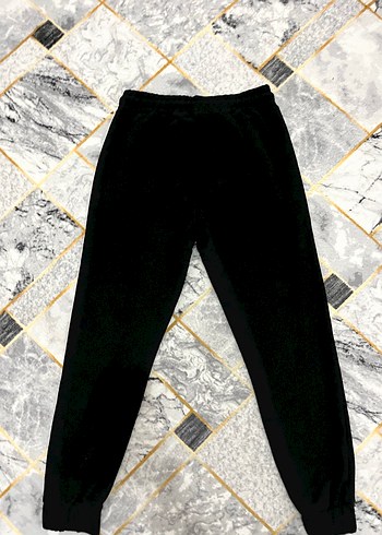 Siyah Fermuarlı Erkek Spor Eşofman Altı - Görsel 3