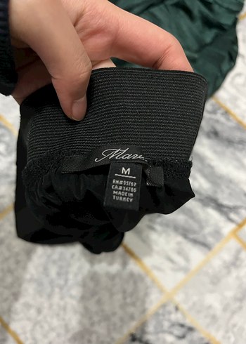 Yeşil Pilili Kadın Uzun Etek - Görsel 3