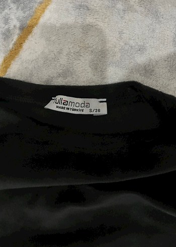 Siyah V Yakalı Drapeli Kadın Midi Kalem Elbise - Görsel 3