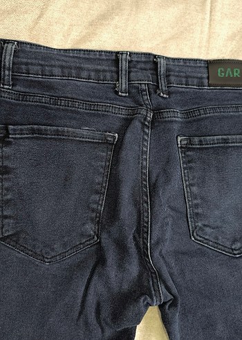 Erkek Siyah Denim Regular Fit Jean - Görsel 3