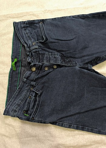 Erkek Siyah Denim Regular Fit Jean - Görsel 2