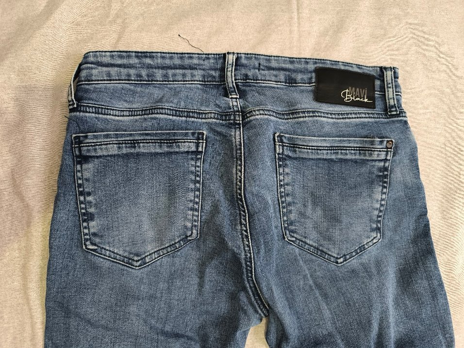 Gri Mavi erkek Skinny Denim Pantolon - Görsel 3