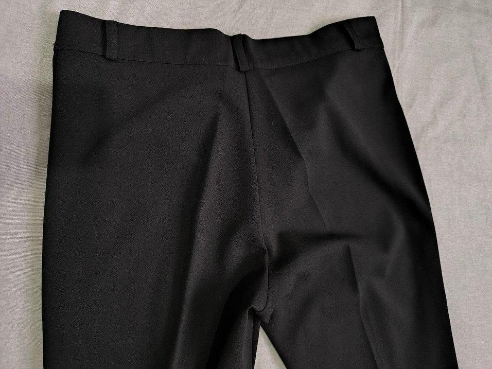 Siyah Kadın İspanyol Pantolon - Görsel 2