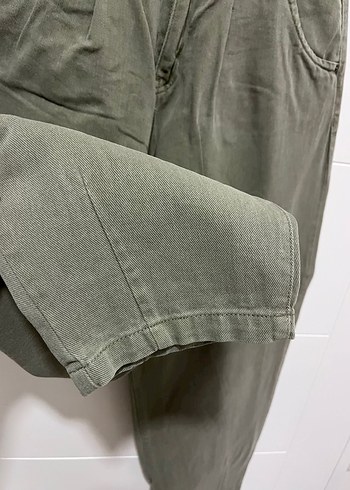 Zara  Haki Sloucy Jeans - Görsel 5