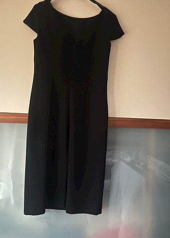 Siyah Kısa Kollu Kadın Elbise#beymen - Görsel 4