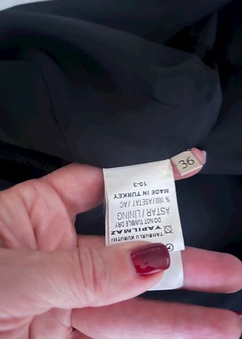 Siyah Kısa Kollu Kadın Elbise#beymen - Görsel 7