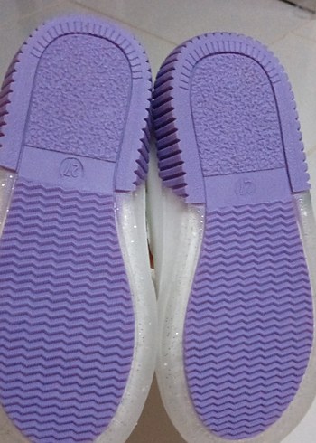 Kız Çocuk Çok Renkli Bağcıklı Spor Ayakkabı - Görsel 3