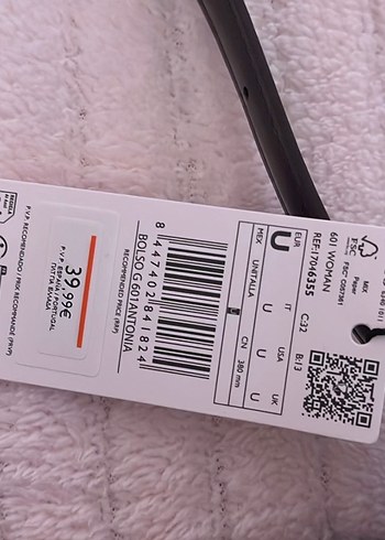 Mango parlak apreli çanta - Görsel 2