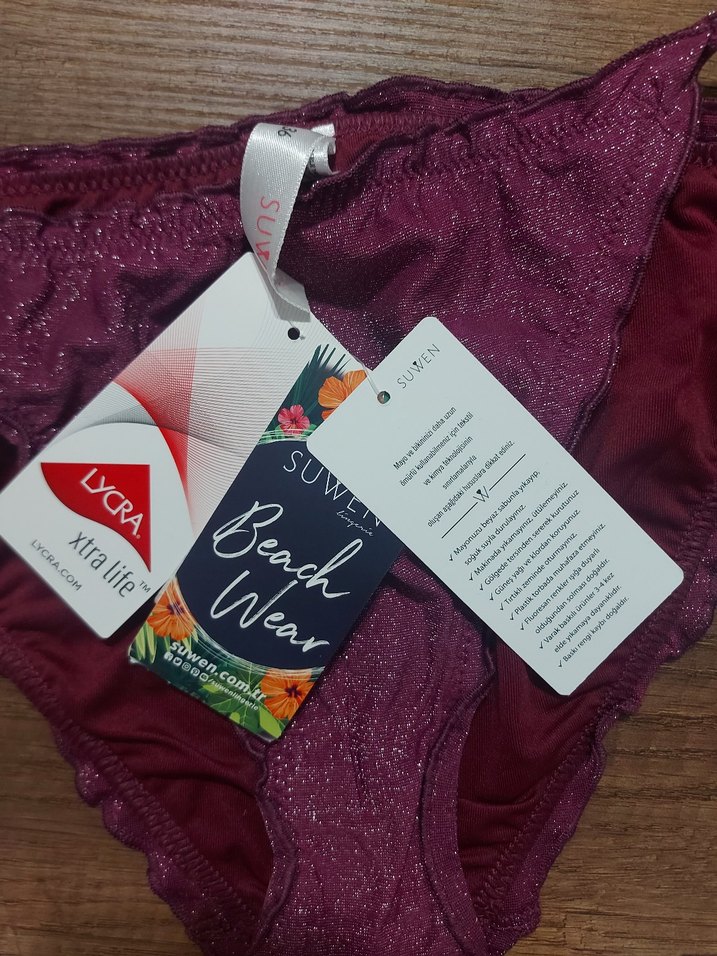 Suwen Mor Simli Bikini Altı - Görsel 3