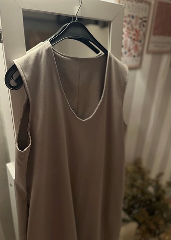Bej Kadın Uzun Jile - Görsel 2