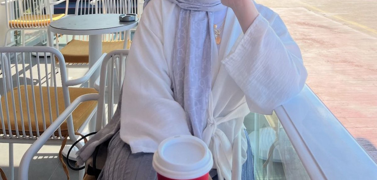 Beyaz İpek Görünümlü Midi Kimono - Görsel 3