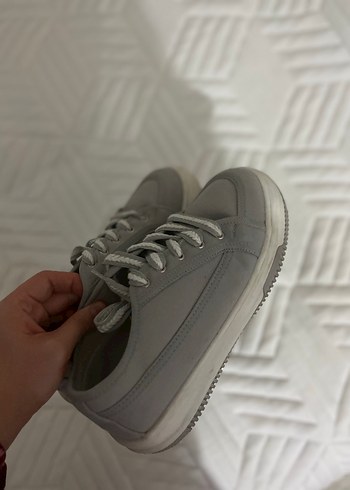 Gri Kadın Spor Ayakkabı - Görsel 2