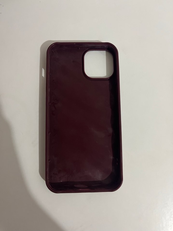 Bordo Parlak Street Wear iPhone 13 Kılıf - Görsel 2