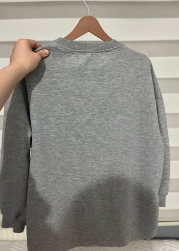 Gri Desenli Örgü Kadın Kazak - Görsel 2