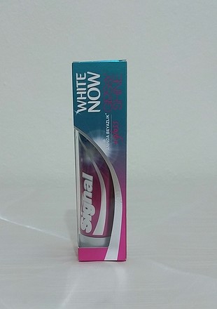 Signal White Now Glossy Shine Dis Macunu 75 Ml Fiyati