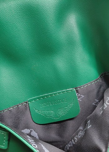 Zümrüt Yeşili Zincir Askılı Şık Omuz Çantası - Görsel 2