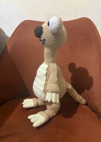 Buz Devri Sid El Örgüsü Amigurumi Oyuncak - Görsel 2