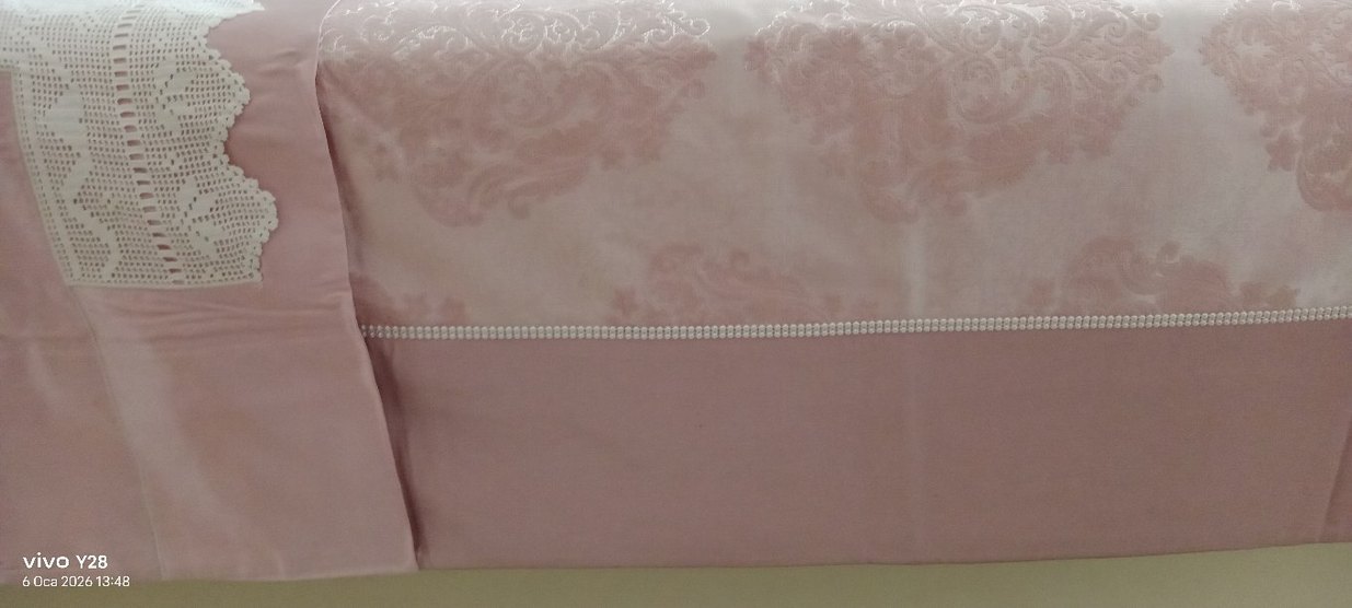 çift kişilik dantelli pike - Görsel 3