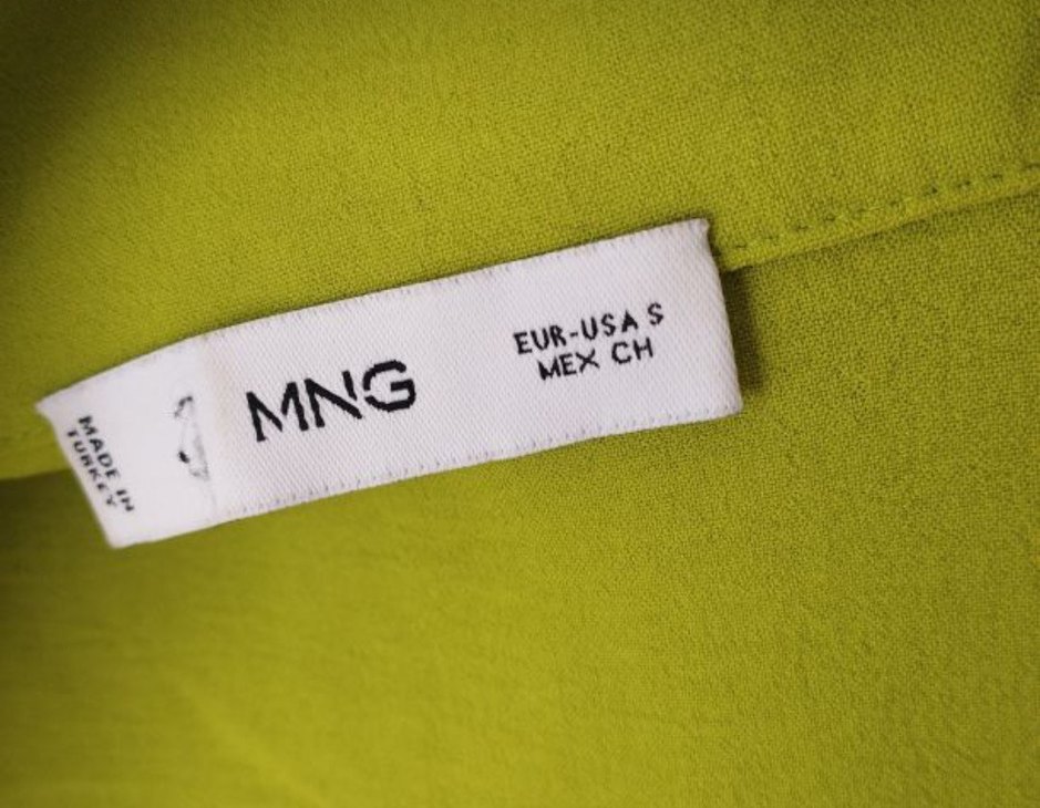 MANGO Kadın Yeşil Uzun Tulum Kemerli - Görsel 4