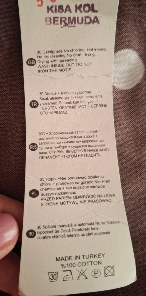 Renkli  Mor Kadın Pijama Takımı - Görsel 3