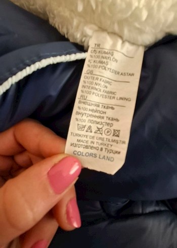 Mavi Gri Fermuarlı Bebek Tulumu - Görsel 5