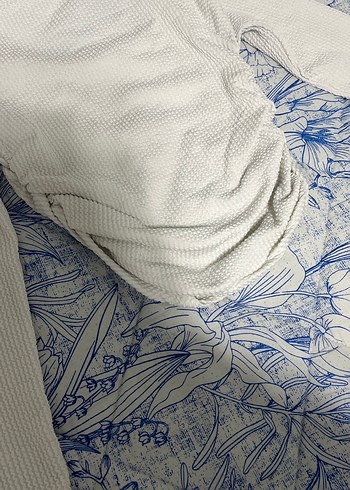 Kadın Beyaz Uzun Kollu Fitted Bluz - Görsel 3