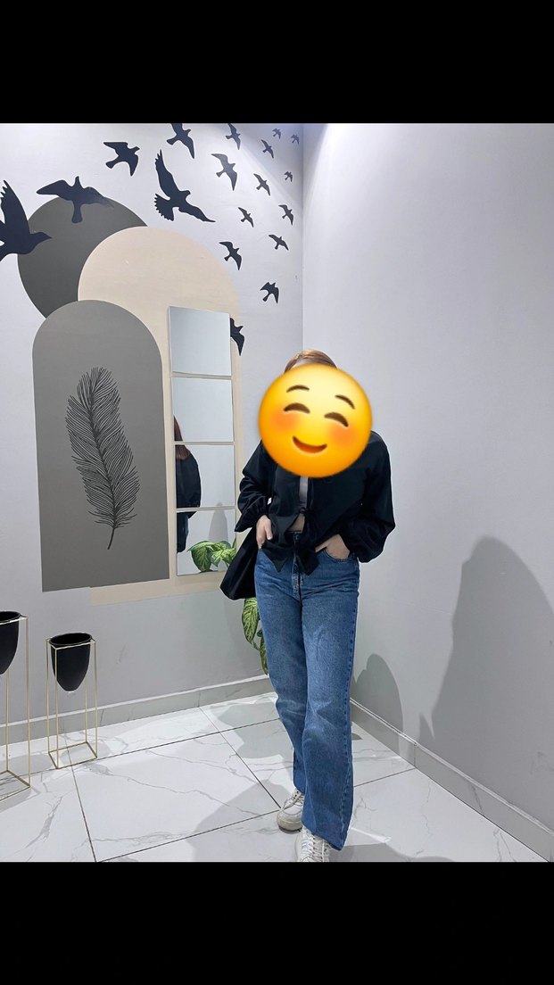 kot pantolon boru paça lacivert - Görsel 4