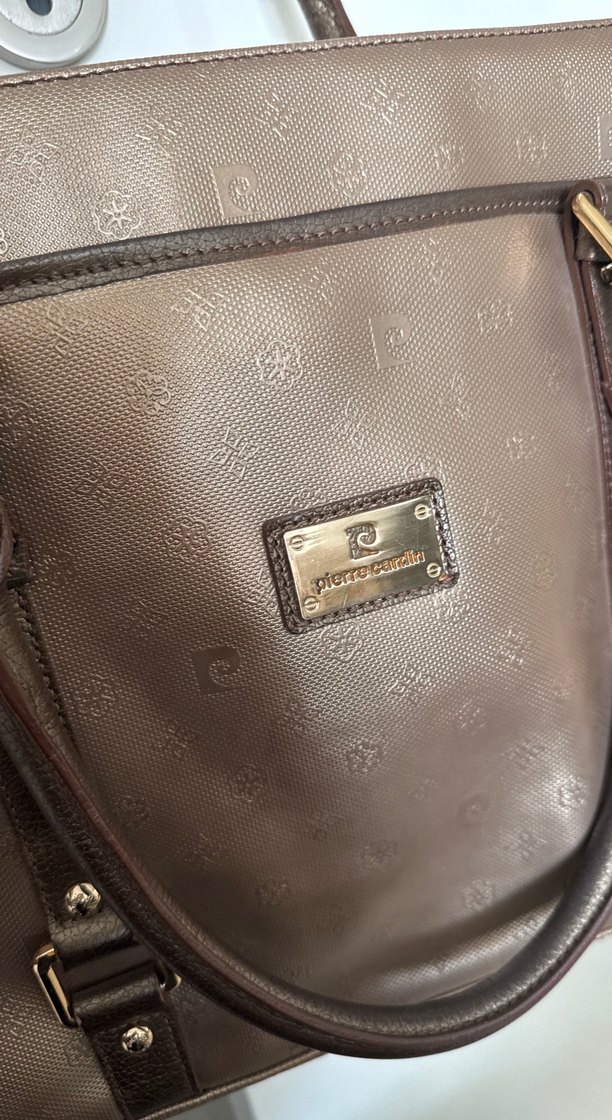 Kahverengi Deri Klasik Kadın Çanta - Görsel 4