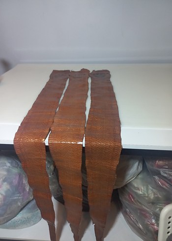 Parlak Kahverengi Yılan derisi - Görsel 2