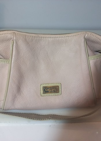 DESA Pembe Deri Kadın Çanta - Görsel 2
