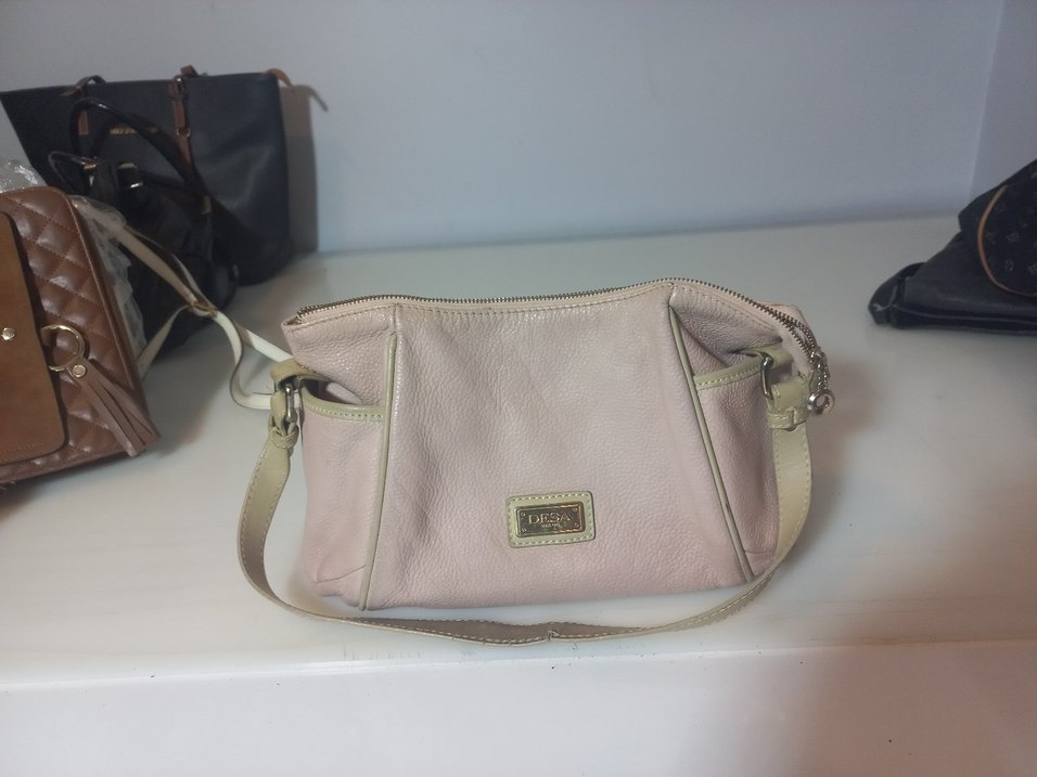 DESA Pembe Deri Kadın Çanta - Görsel 3