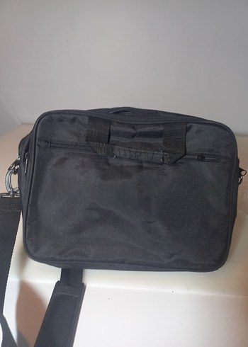 Fermuarlı Siyah Erkek Omuz Çantası - Görsel 3