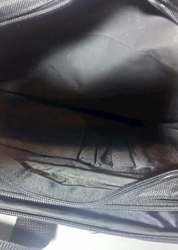 Fermuarlı Siyah Erkek Omuz Çantası - Görsel 7