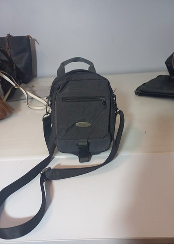 Gri Erkek Omuz Çantası - Görsel 4