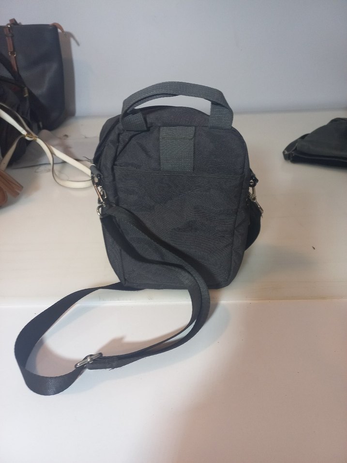 Gri Erkek Omuz Çantası - Görsel 3