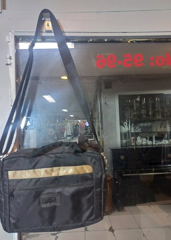 Tokalı Siyah Erkek Omuz Çantası - Görsel 2