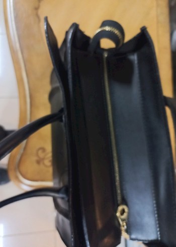 Siyah Parlak  suni Deri Kadın Çantası - Céline - Görsel 8