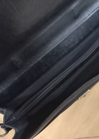 Modern Klasik Siyah Erkek Evrak Çantası - Görsel 8