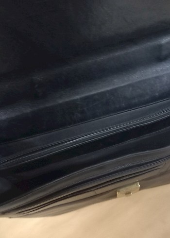 Modern Klasik Siyah Erkek Evrak Çantası - Görsel 7