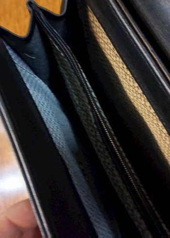 Klasik suni Deri Kadın Çanta siyah - Görsel 6