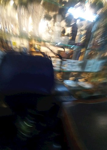 Koyu Mavi Vintage suni Deri Kadın Çanta - Görsel 4